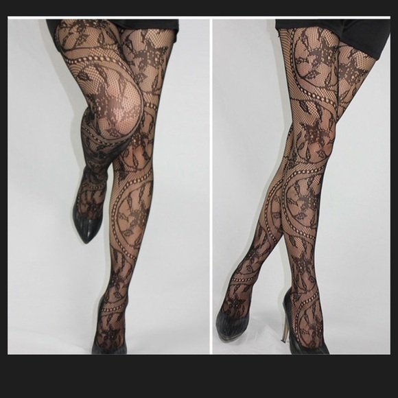 💥💥Sold out 💥💥Fishnet design stockings - Picture 2 of 2